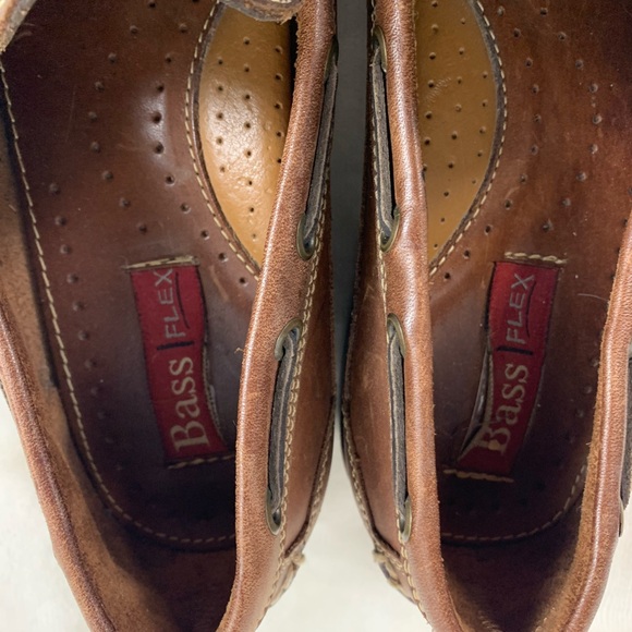 Mens Bass Classic Penny Loafers in Rich Brown - Picture 8 of 12